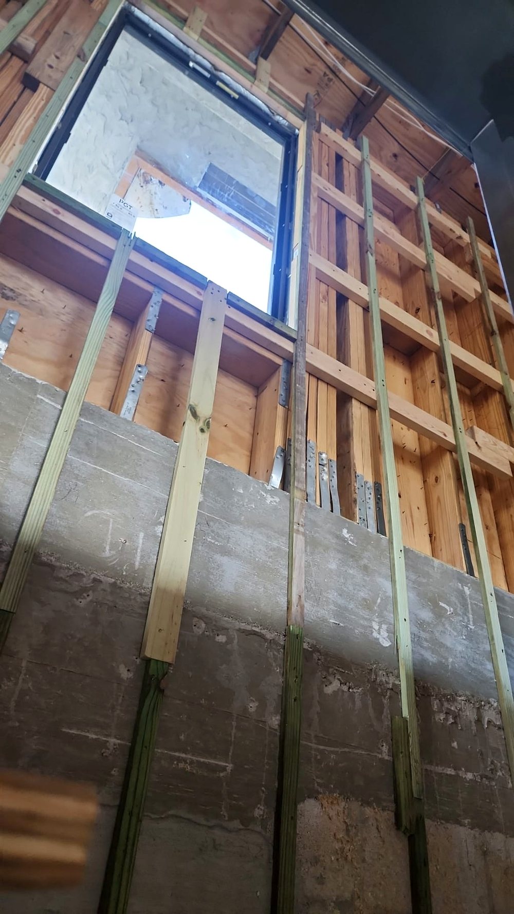 Second-story framing
