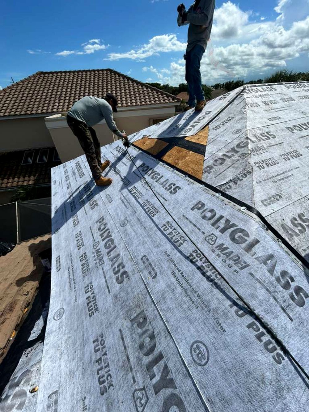New roof underlayment and tile